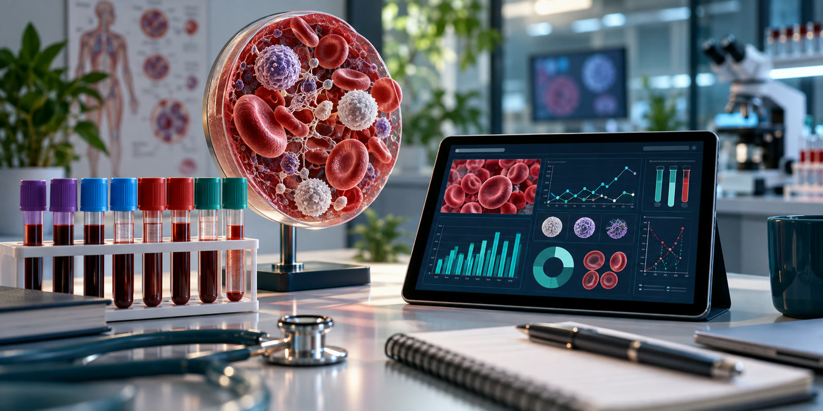 Blood interpretation learning environment